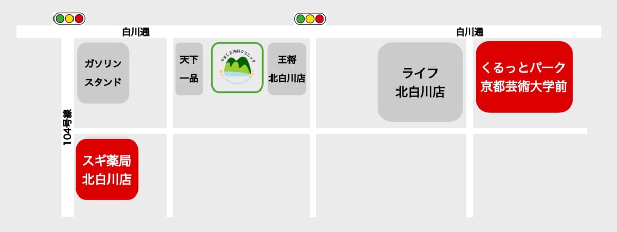 提携駐車場案内図